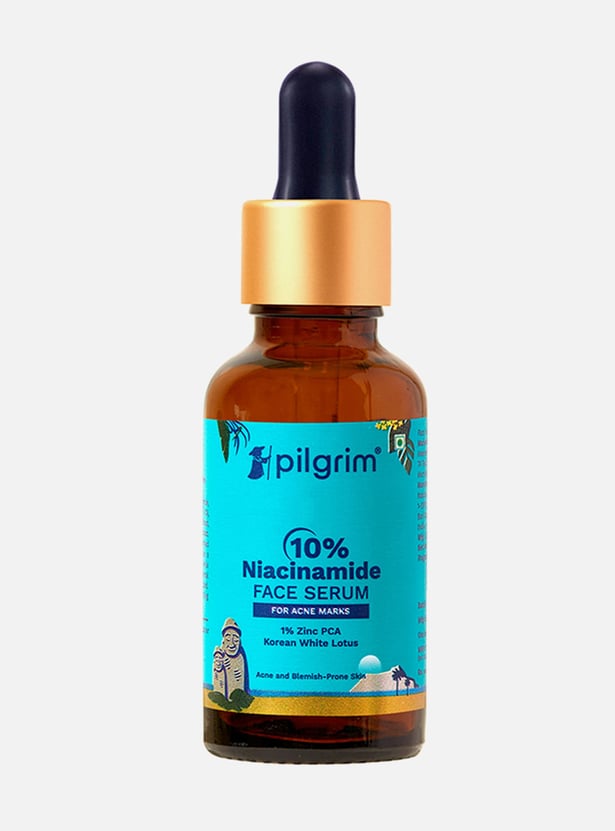 PILGRIM 10% Niacinamide Face Serum 30ml for Clear & Glowing Skin